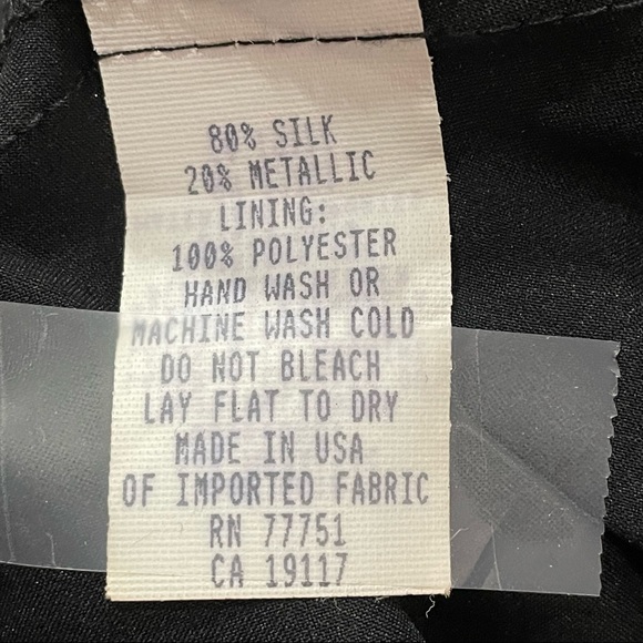 Betsy Johnson Vintage Black Slip Dress 90’s Y2 K Sz Small - Picture 5 of 11